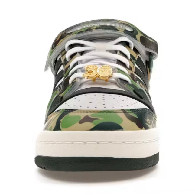 adidas Forum 84 Low Bape 30th Anniversary Green Camo