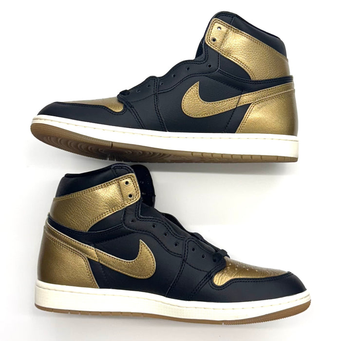 Jordan 1 Retro High OG Black Metallic Gold