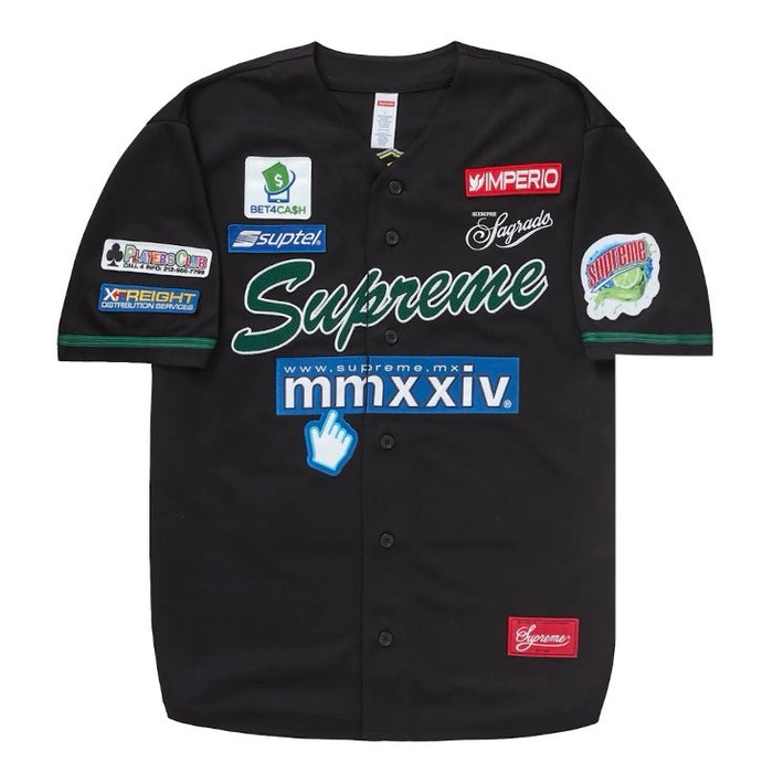 Supreme Chosen One Baseball Jersey Black