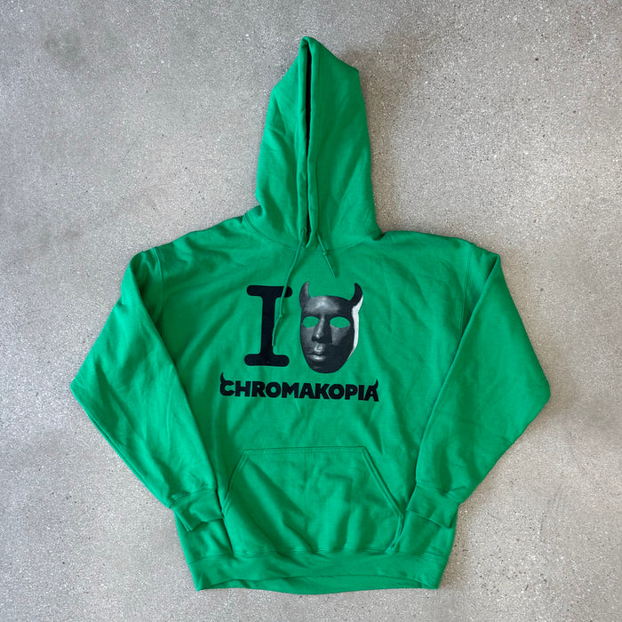 I Love Chromakopia Hoodie Green