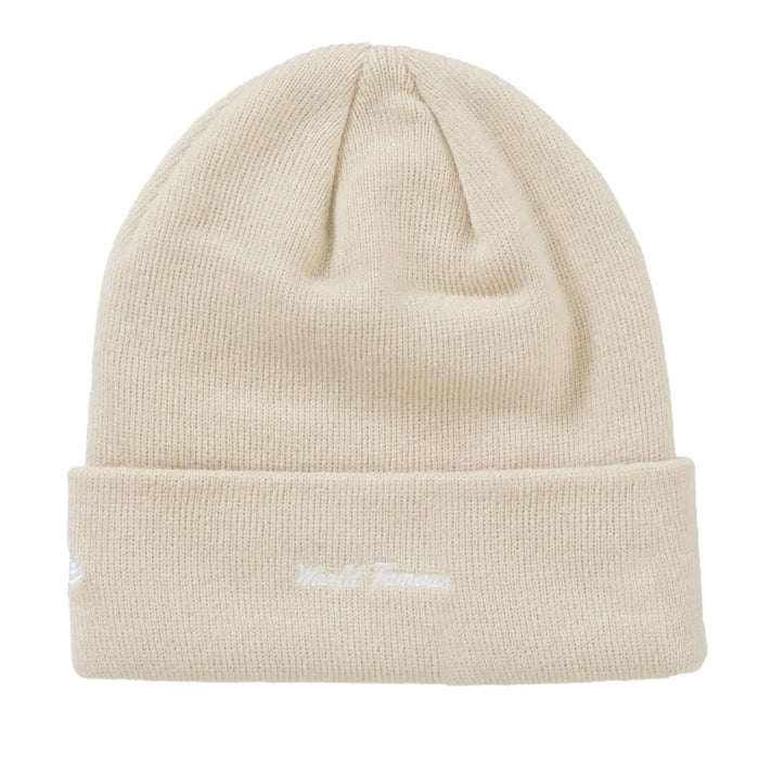 Supreme New Era Box Logo Beanie (FW24) Stone