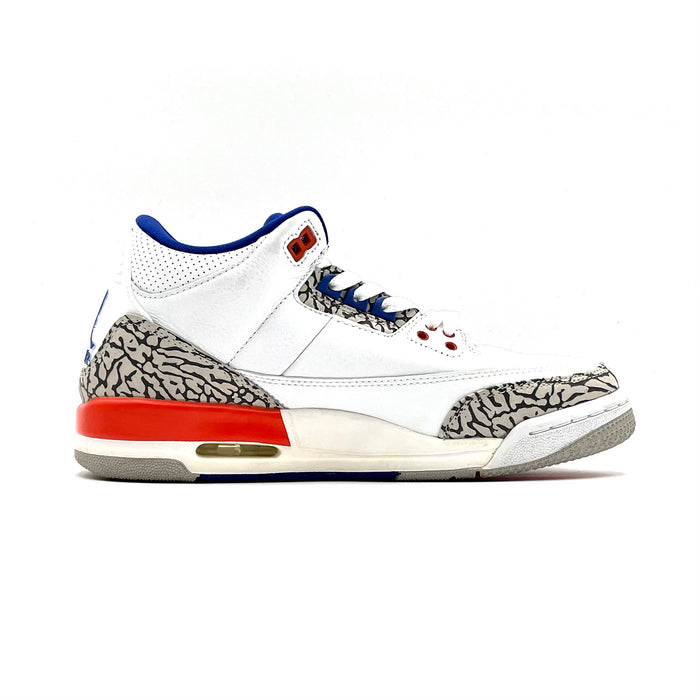 Jordan retro 3 orders knicks