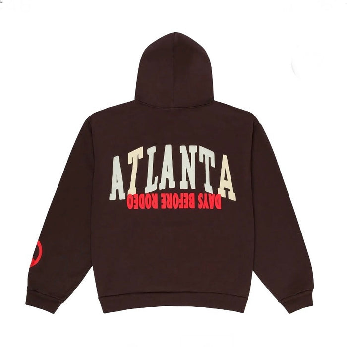 Travis Scott x Cactus Plant Flea Market "Free Thugger" Hoodie Brown