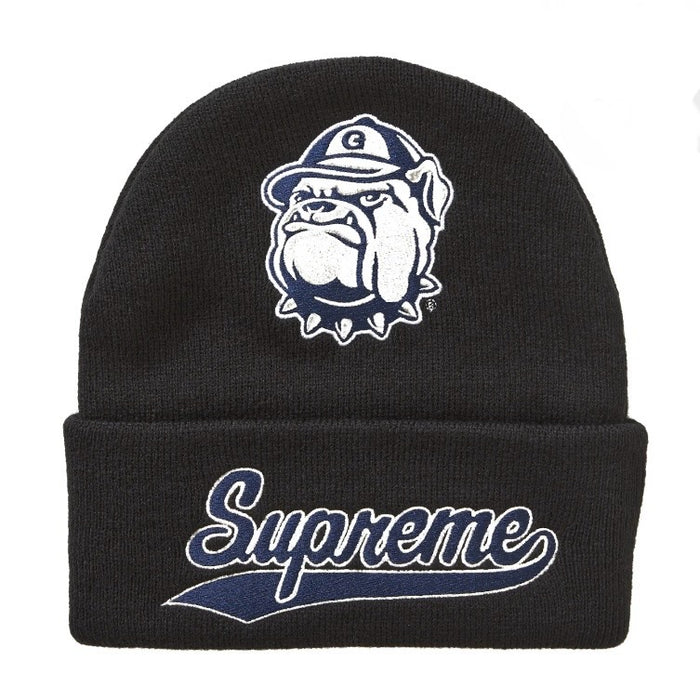 Supreme Mitchell & Ness NCAA Beanie Black