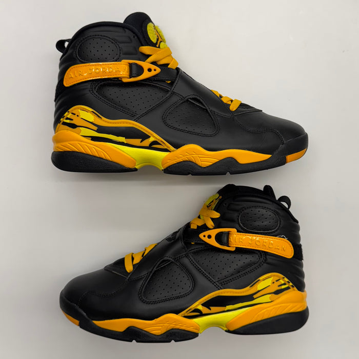 Jordan 8 Retro Taxi Yellow Black (Women's)