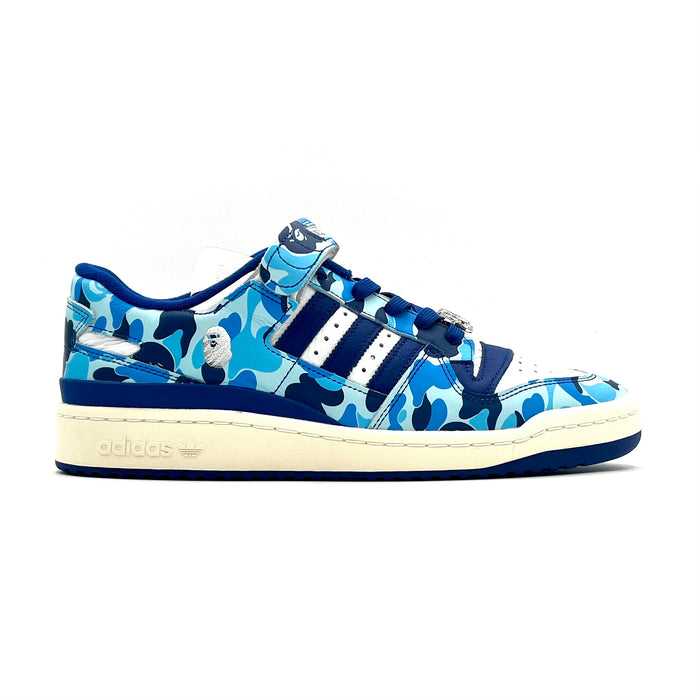 Adidas Forum 84 Low Bape 30th Anniversary Blue Camo