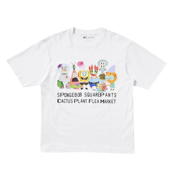 Uniqlo x CPFM Spongebob Squarepants UT Graphic II T-Shirt White