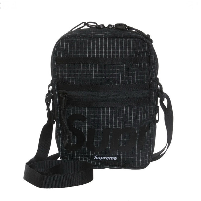 Black supreme shoulder bag shops