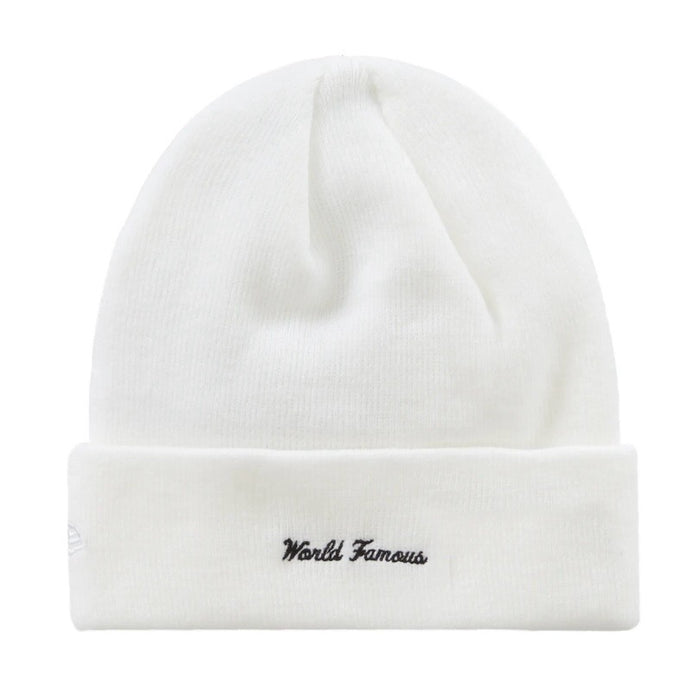 Supreme New Era Box Logo Beanie (FW23) White