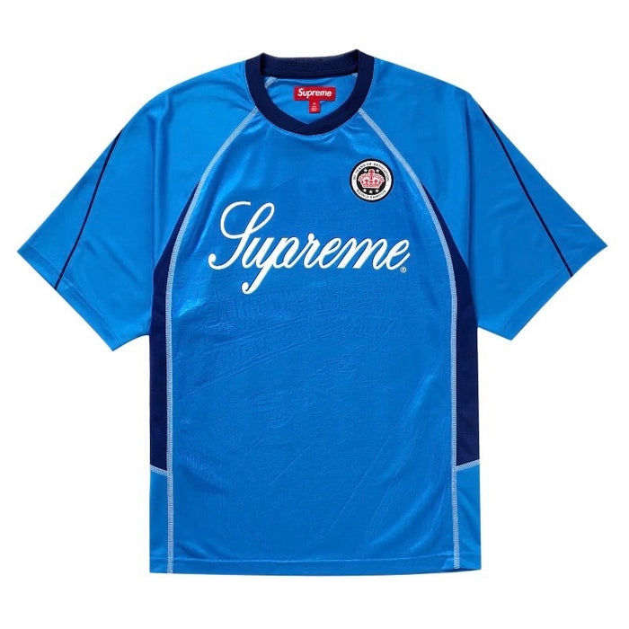 Supreme Jacquard Soccer Jersey Blue