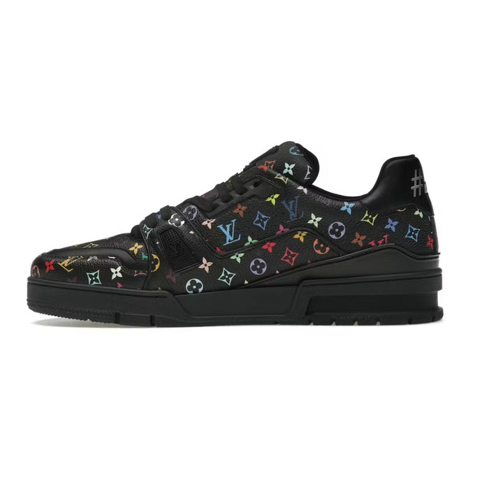 Louis Vuitton LV Trainer Takashi Murakami Black