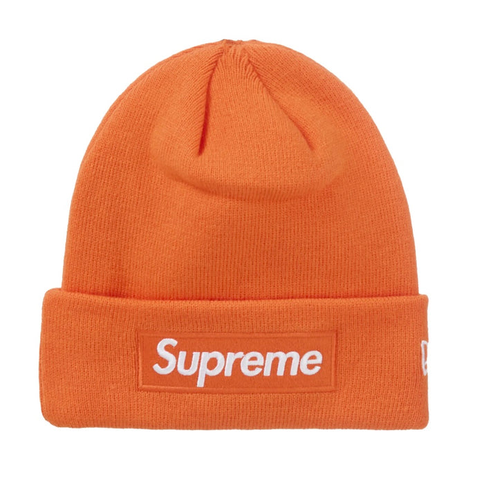 Supreme New Era Box Logo Beanie (FW24) Orange