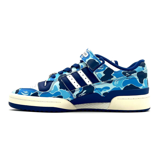 Adidas Forum 84 Low Bape 30th Anniversary Blue Camo