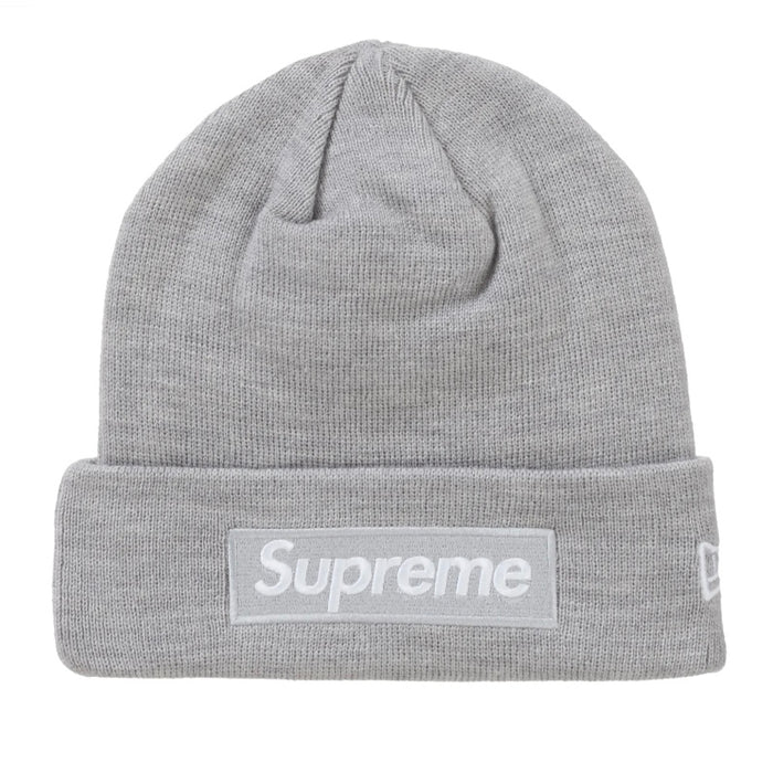 Supreme New Era Box Logo Beanie (FW24) Grey