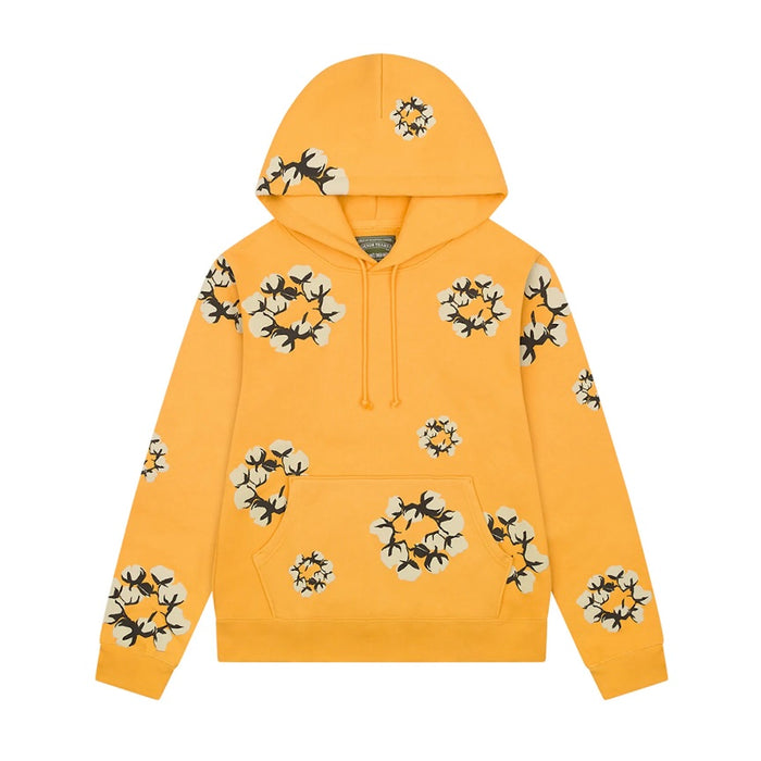 Denim Tears x CPFM Cactus Tears Wreath Hoodie Yellow