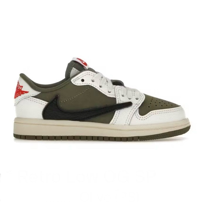 Jordan 1 Retro Low OG SP Travis Scott Medium Olive (PS)