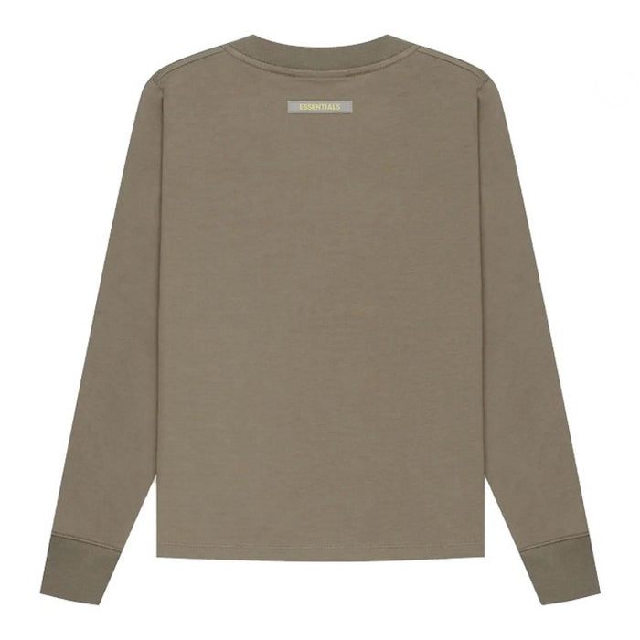 Fear of God Essentials Kids Longsleeve Tee Taupe