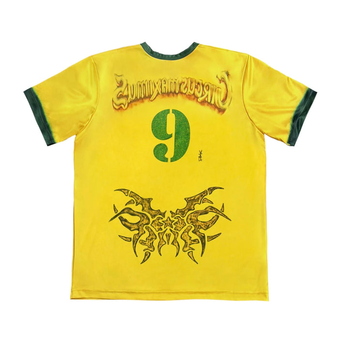 Travis Scott Brazil Soccer Jersey Yellow