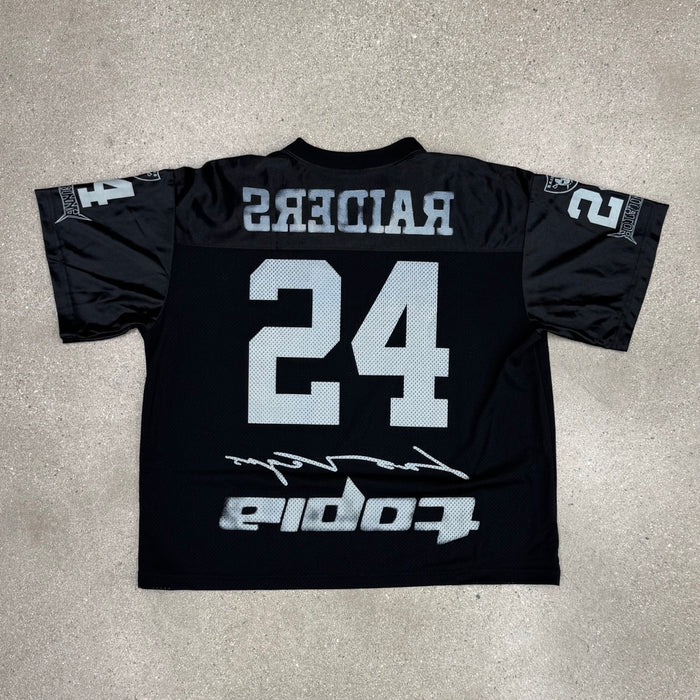 Travis Scott x NFL x Las Vegas Raiders Jersey Black