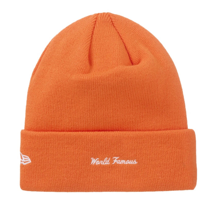 Supreme New Era Box Logo Beanie (FW24) Orange