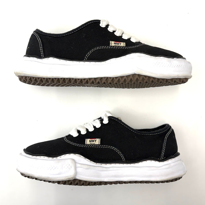 Maison Mihara Yasuhiro Baker OG Sole Canvas Low Black