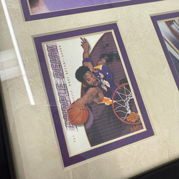 Kobe Bryant Lakers #8 Memorabilia with 4 Trading Cards