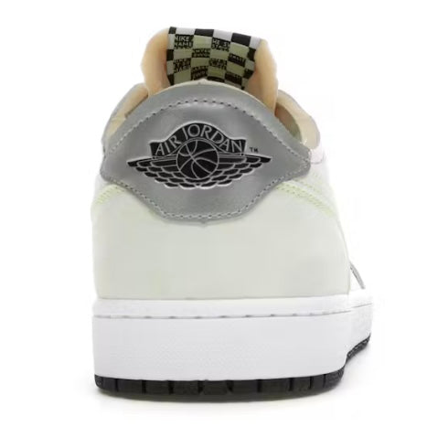 Jordan 1 Retro Low White Ghost Green Black