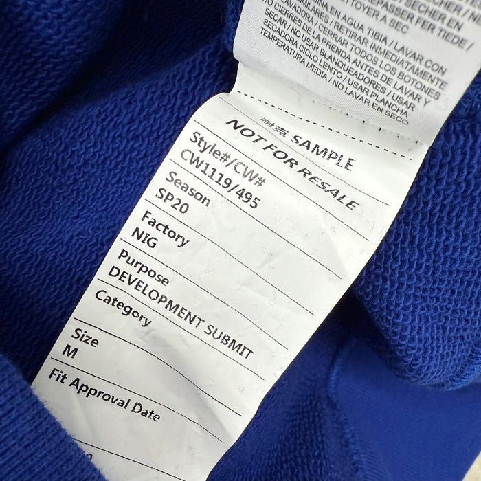 Jordan Social Status Help People Hoodie 'Blue' Sample