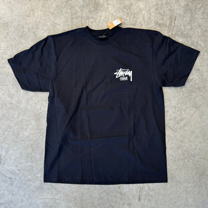 Camiseta Stussy Stock Guam Negro