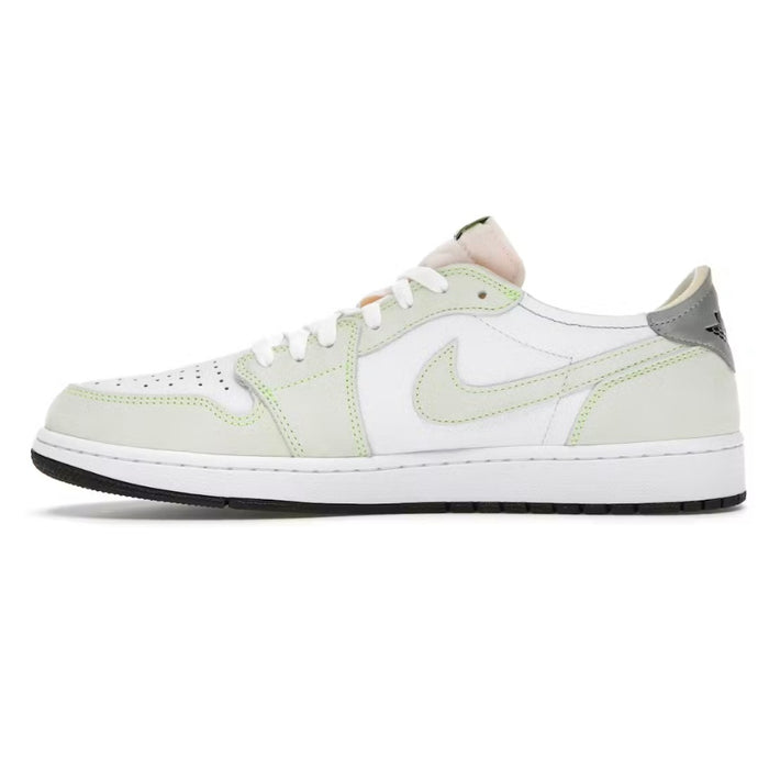 Jordan 1 Retro Low White Ghost Green Black