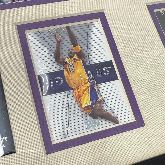 Kobe Bryant Lakers 81 Points Sports Memorabilia with 4 Trading Cards