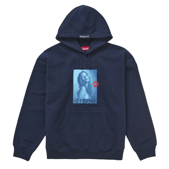 Supreme Kate Moss Hooded Sweatshirt Navy