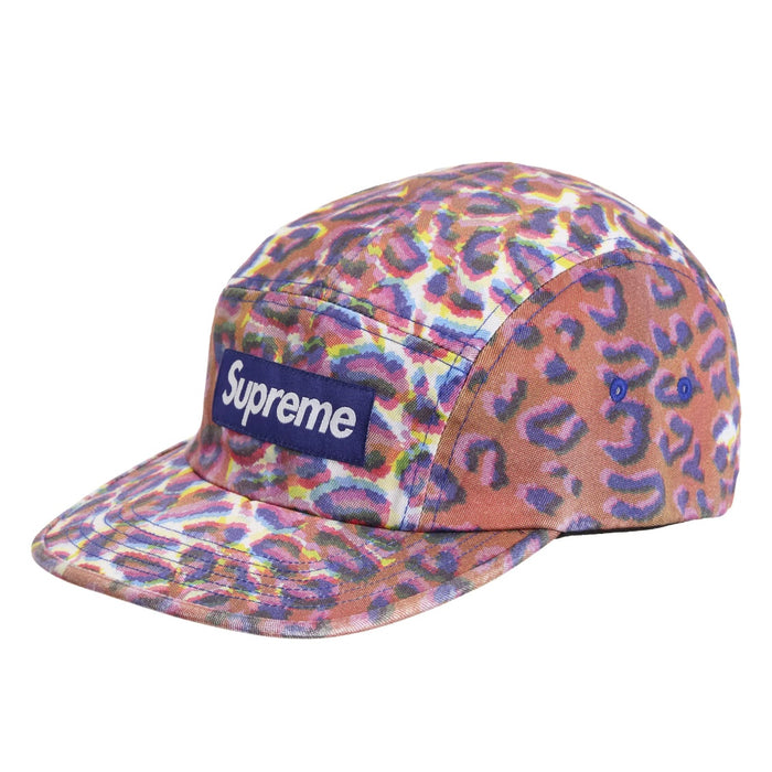 Supreme Washed Chino Twill Camp Cap (FW24) Leopard