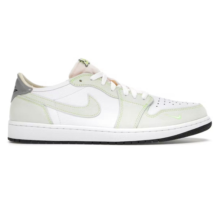 Jordan 1 Retro Low White Ghost Green Black