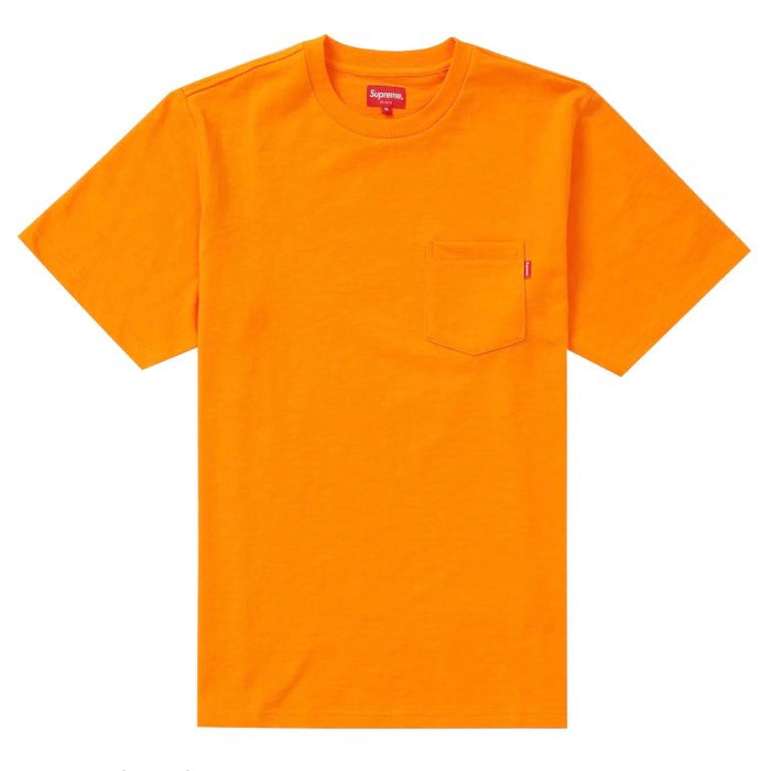 Supreme S/S Pocket Tee Orange