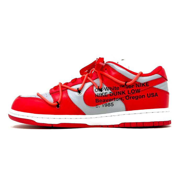 Nike Dunk Low x Off-White 'University Red'