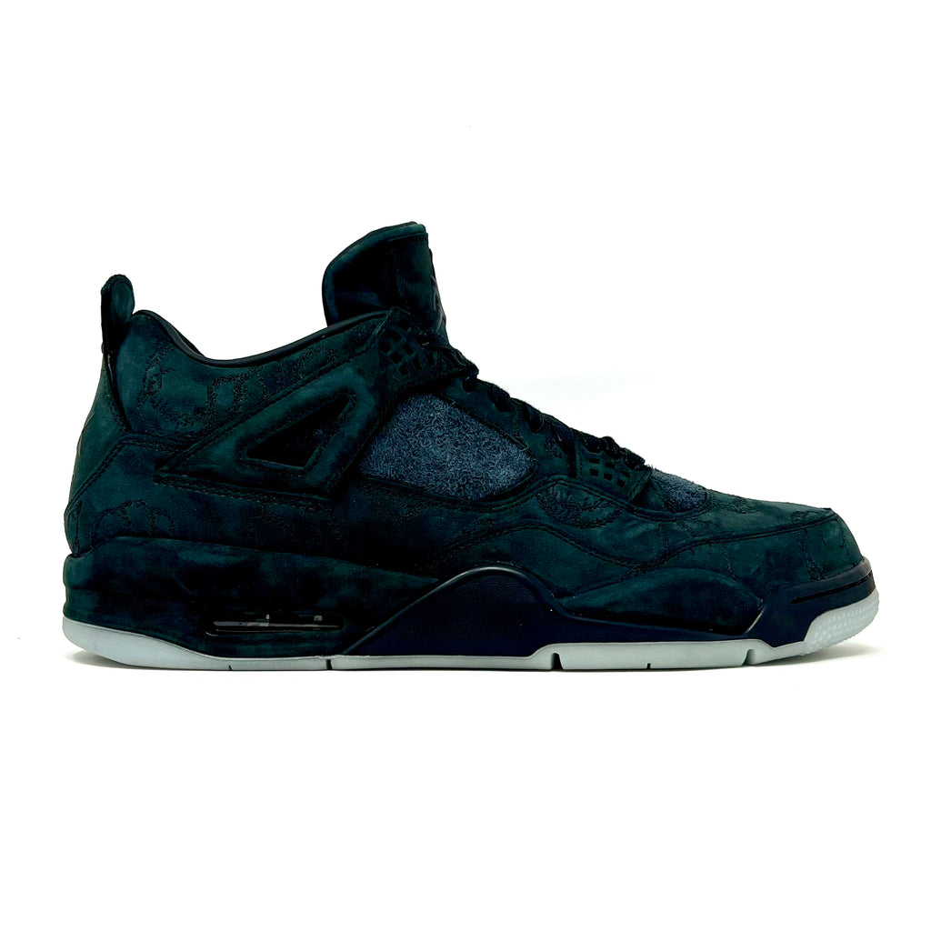 Jordan 4 fashion black kaws