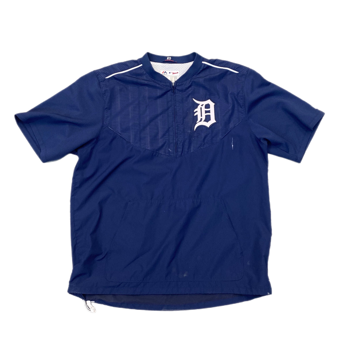 Detroit Tigers MLB Majestic Authentic Pullover Team Hoodie