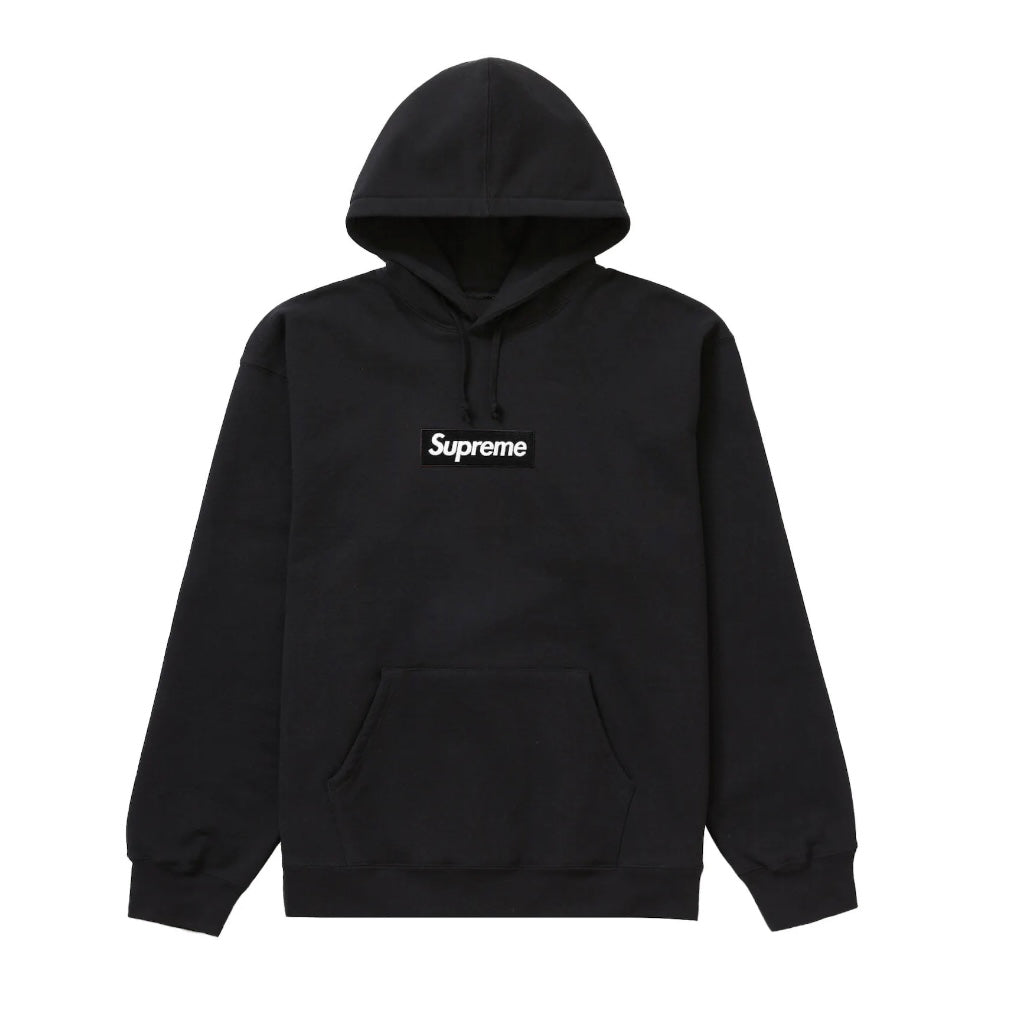 Black supreme outlet hoodie price